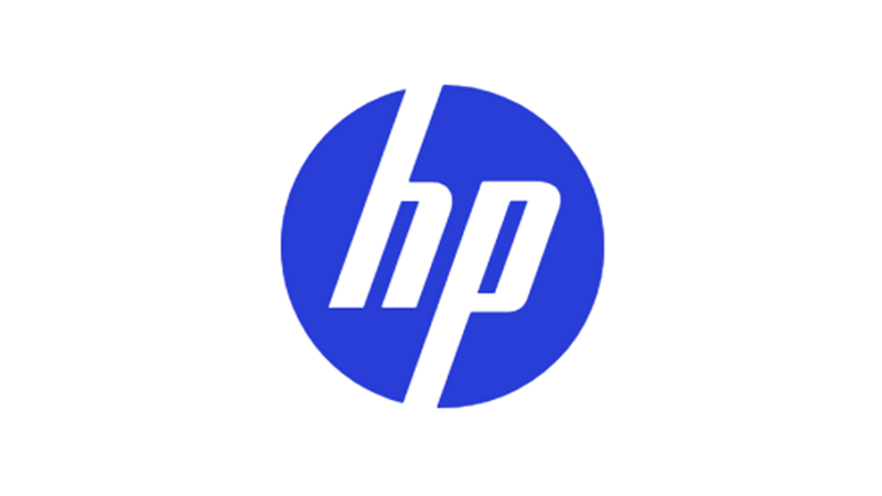 HP logo featuring the letters 