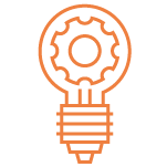 A person in business attire uses a laptop, with virtual elements resembling audit checklists and documents overlaying the scene.